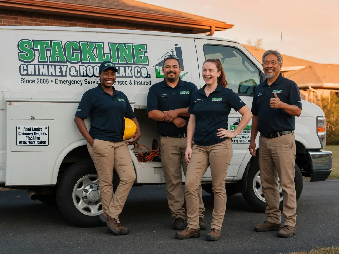 Chimney flashing repair company in Callao, MO